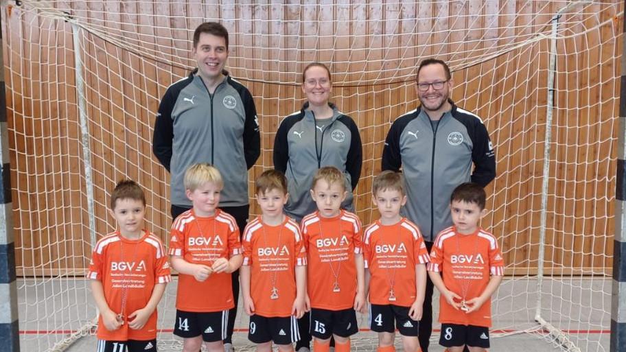 Bambini-Hallenturnier beim FC Untergrombach