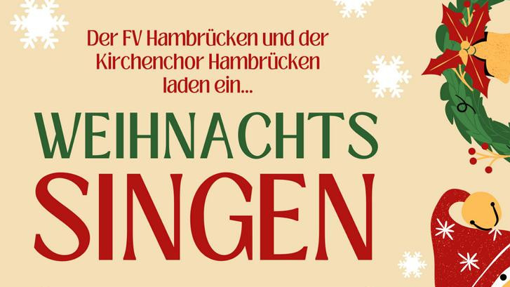 1. Hambrücker Weihnachtssingen