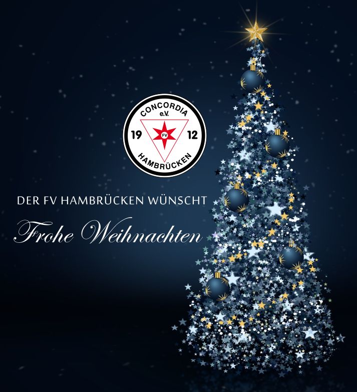 Weinachtsgruß des FV Hambrücken 2024